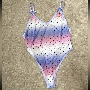 Mesh Star Lingerie Bodysuit
